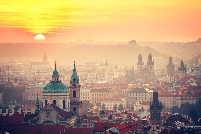 Private Prague City Highlights Tour with a Stop at a Czech Cafe - Jewish Quarter strolling, then Charles Bridge across the Vltava