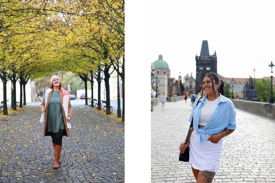 Professional photoshoot at Charles Bridge & Kampa island - Charles Bridge meets Kampa Island, one focused Prague photo plan