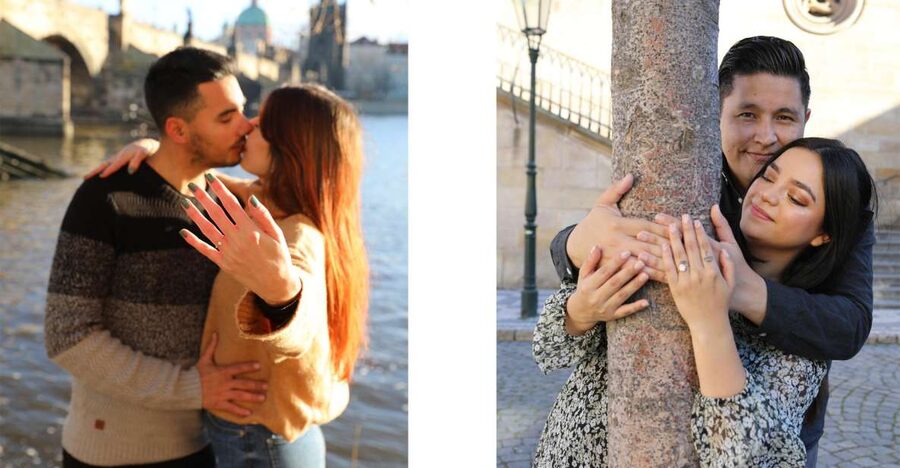 Professional photoshoot at Charles Bridge & Kampa island - Choosing 15 minutes versus 30 minutes