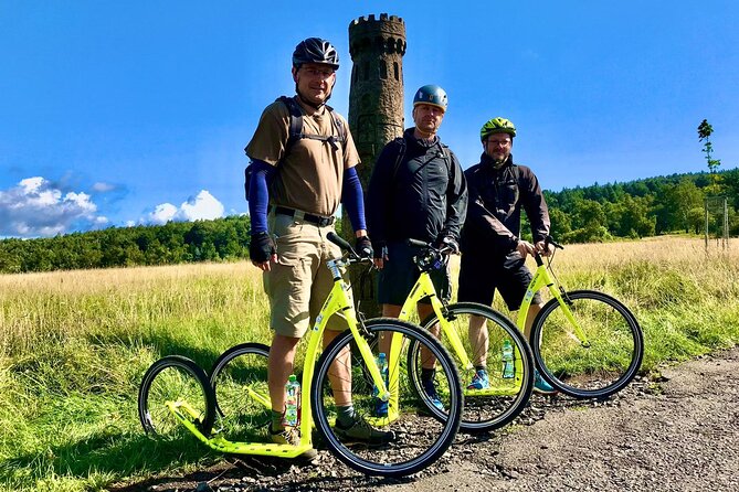 Scooter downhill tour from Děčínský Sněžník - Meeting at Labské nábř., then the van shuttle to the top