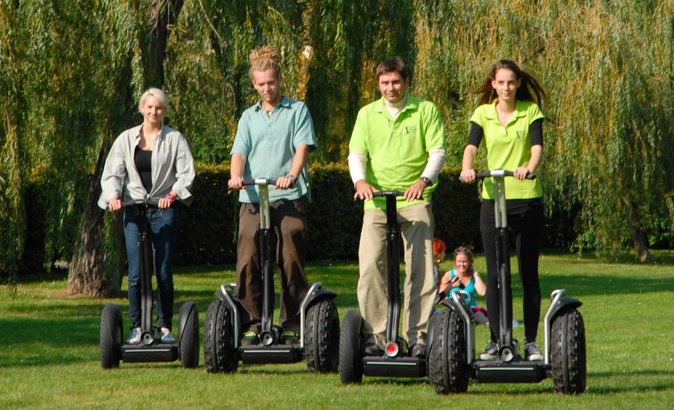 ️ Segway Fun Tour of Prague to Castle and Strahov Monastery viewpoint & Brewery - Villa Müller: a quick stop with local personality