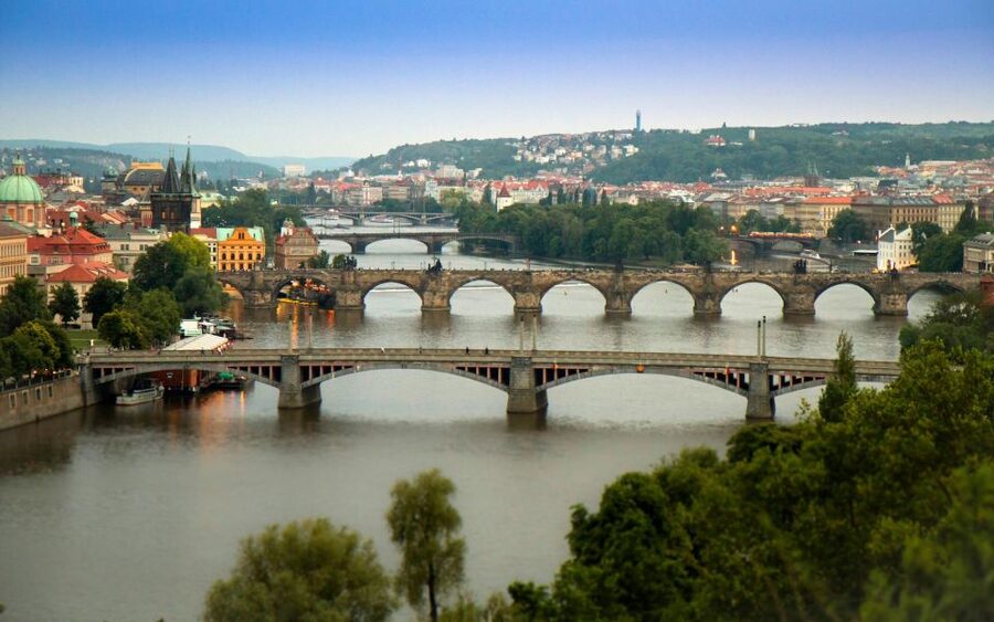 Self-Guided City Bike Tours - Troja Chateau and the Vltava River run, plus Stromovka Park