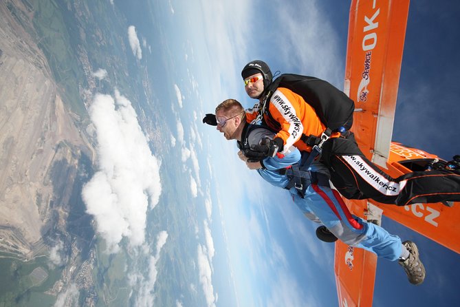 Tandem Skydiving Adventure in Prague - From Old Town Square to the airfield in a smooth half-day