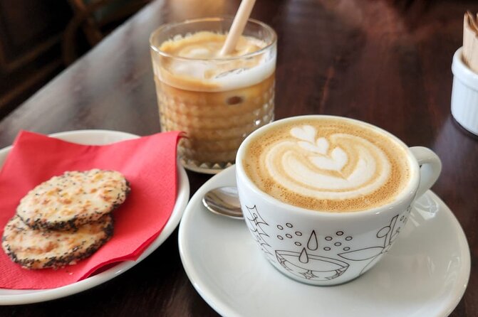 Terezin & Bohemian Switzerland from Prague: Bastei, Narnia & Café - Litoměřice café break: coffee, dessert, and a surprising Jose Rizal connection