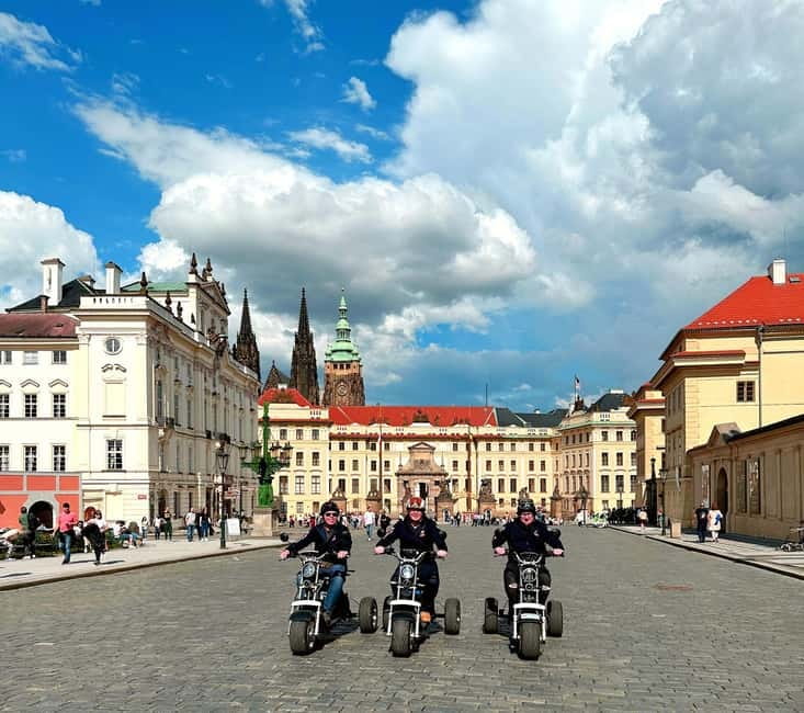 The best Trike Bike Prague city tour - How a trike-biked Prague loop keeps you comfortable on hills and bridges