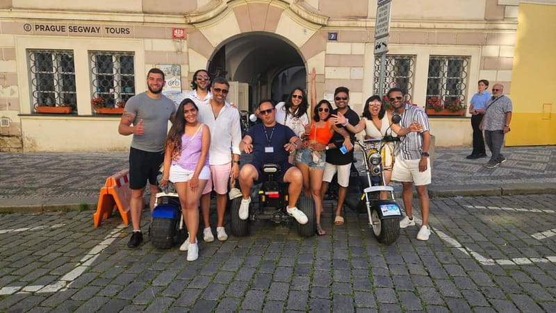 The best Trike Bike Prague city tour - Price, timing, and value for your Prague schedule