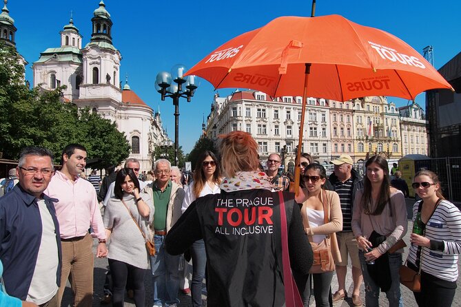 The Prague Tour All Inclusive with Pick up, Boat Trip and Lunch - Old Town Square, Powder Gate, and Charles University Views